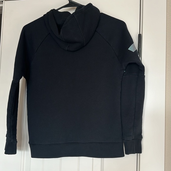 Kids Adidas Hoodie Sweatshirt, iridescent lettering - Picture 5 of 6